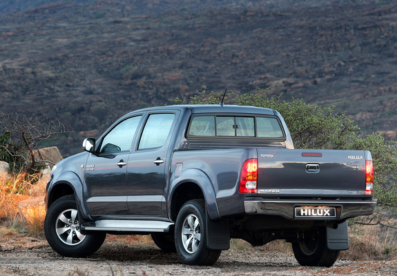 Pictures of Toyota Hilux Double Cab ZA-spec 2008–11