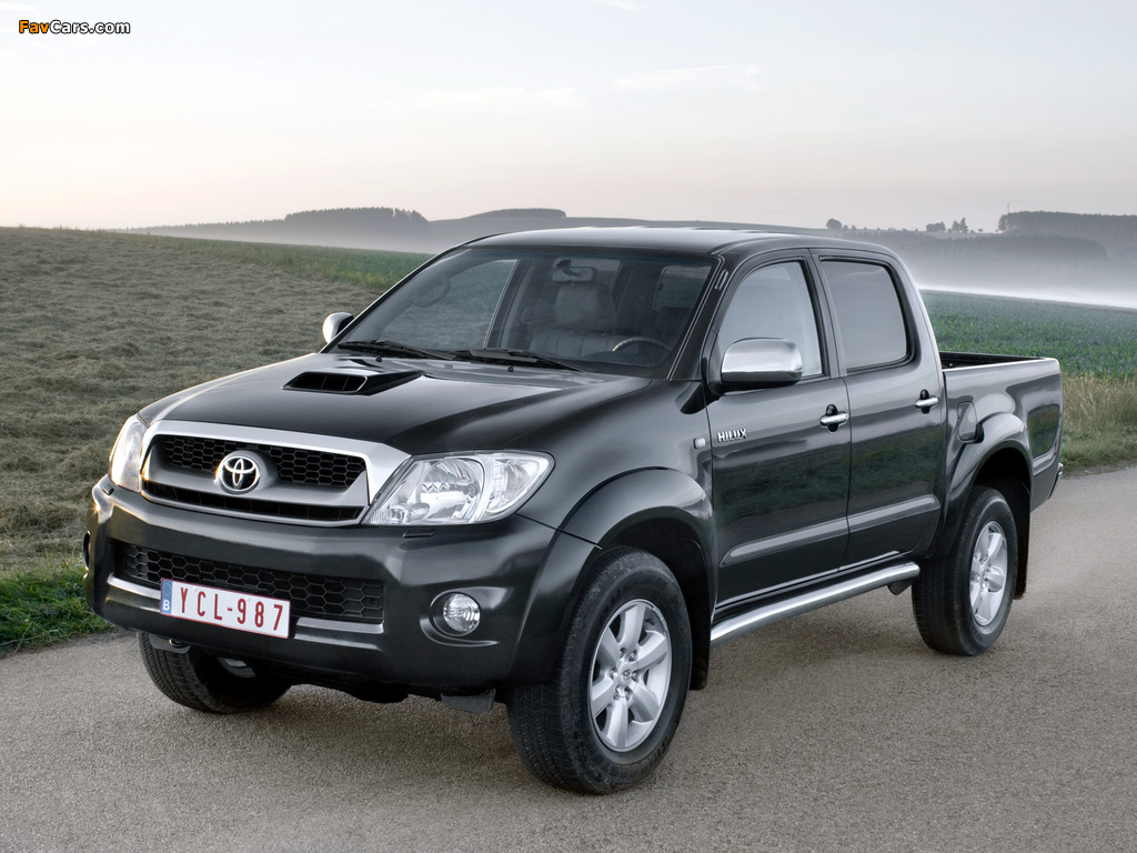 Pictures of Toyota Hilux Double Cab 2008–11 (1024 x 768)
