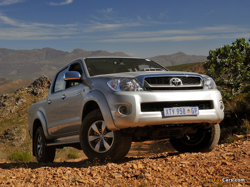 Pictures of Toyota Hilux Double Cab ZA-spec 2008–11 (800 x 600)