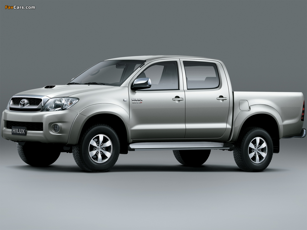 Pictures of Toyota Hilux Double Cab G-Type 2010–11 (1024 x 768)