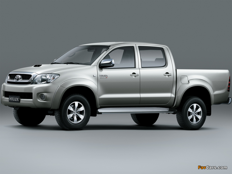 Pictures of Toyota Hilux Double Cab G-Type 2010–11 (800 x 600)