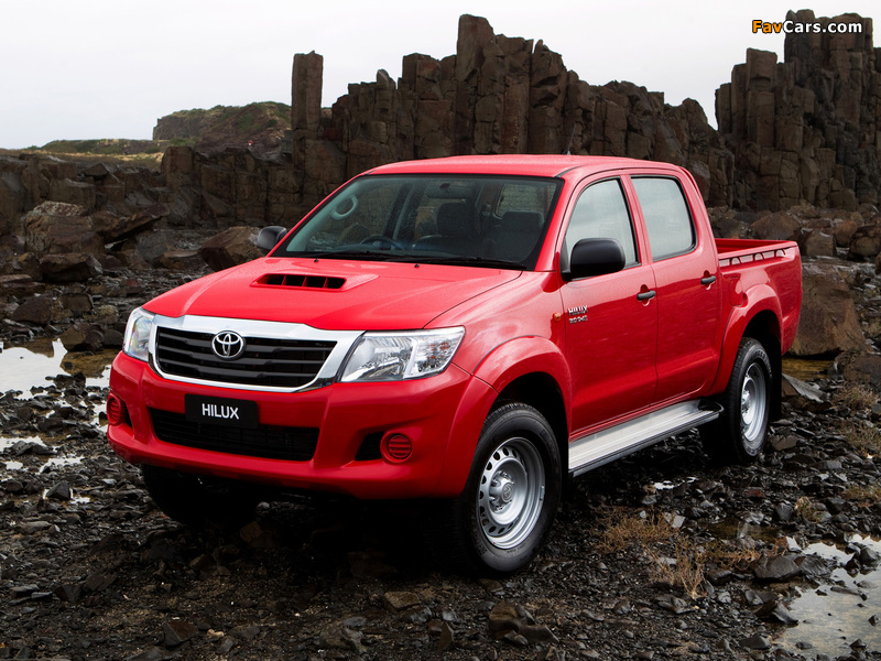 Pictures of Toyota Hilux SR Double Cab 4x4 AU-spec 2011 (800 x 600)