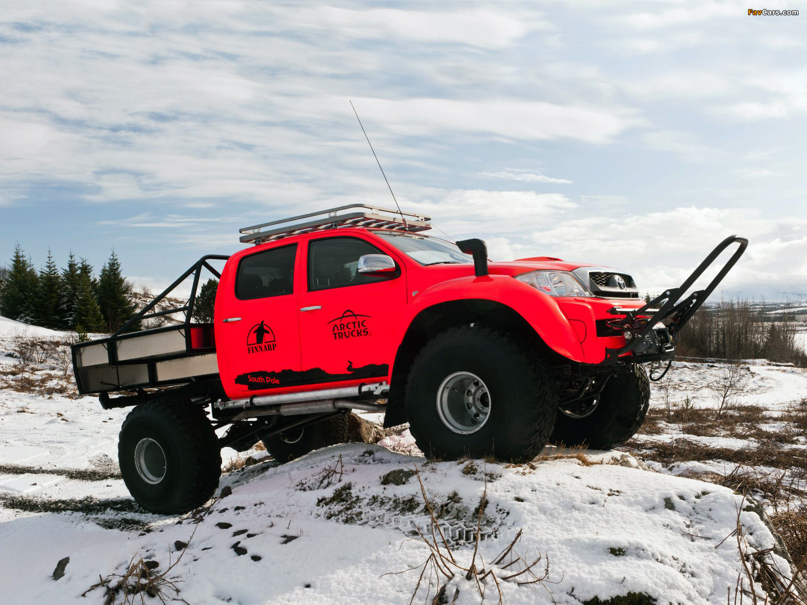 Pictures of Arctic Trucks Toyota Hilux AT44 South Pole Expedition 2011 (1600 x 1200)