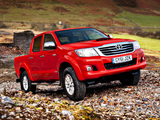 Pictures of Toyota Hilux Double Cab UK-spec 2011