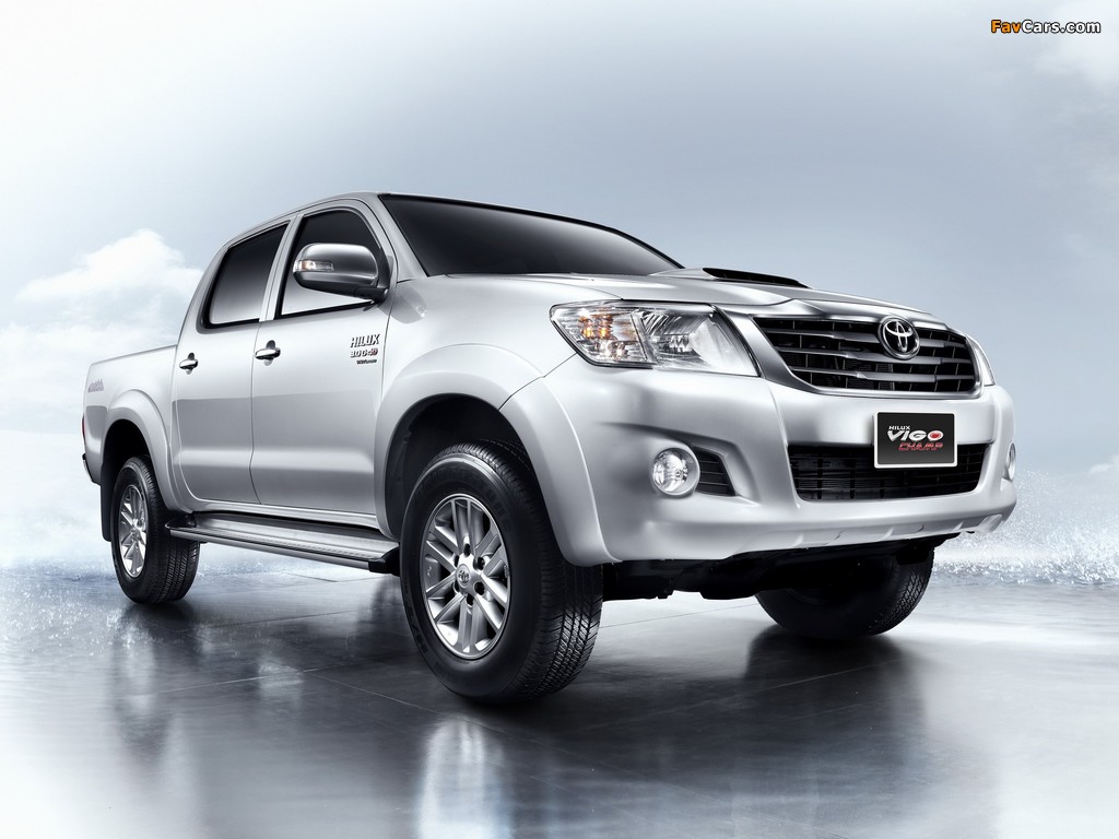 Pictures of Toyota Hilux Vigo Champ Double Cab TH-spec 2012 (1024 x 768)