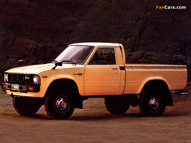 Toyota Hilux Regular Cab 1978–83 photos (640 x 480)