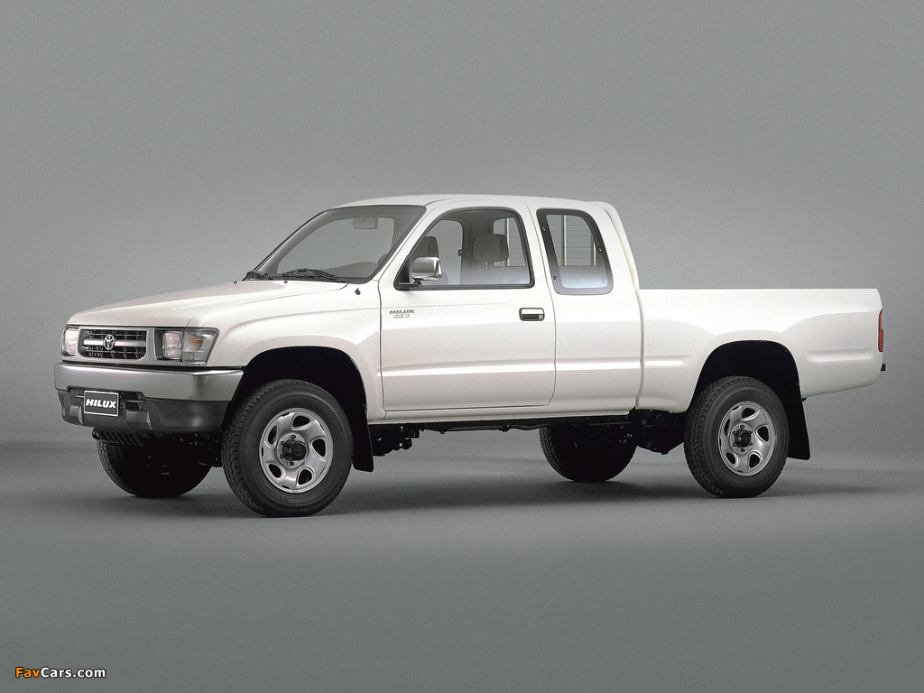 Toyota Hilux Xtra Cab JP-spec 1997–2001 images (1024 x 768)