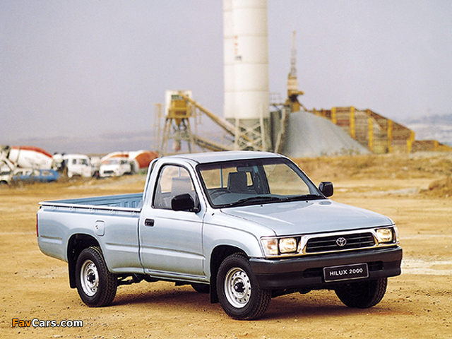 Toyota Hilux 2000 Single Cab ZA-spec 1997–2001 images (640 x 480)