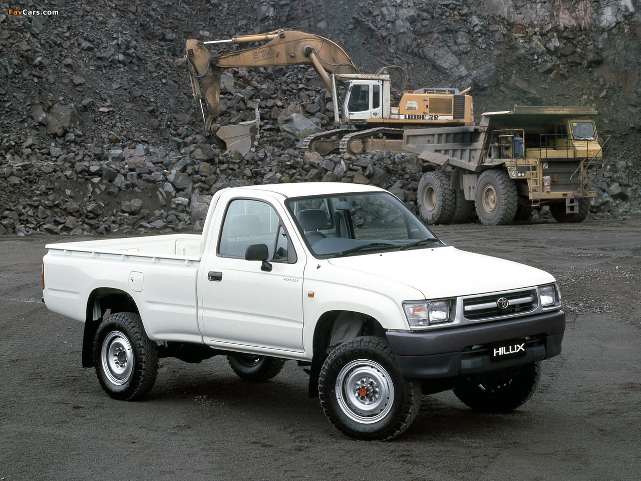 Toyota Hilux Single Cab AU-spec 1997–2001 images (1280 x 960)