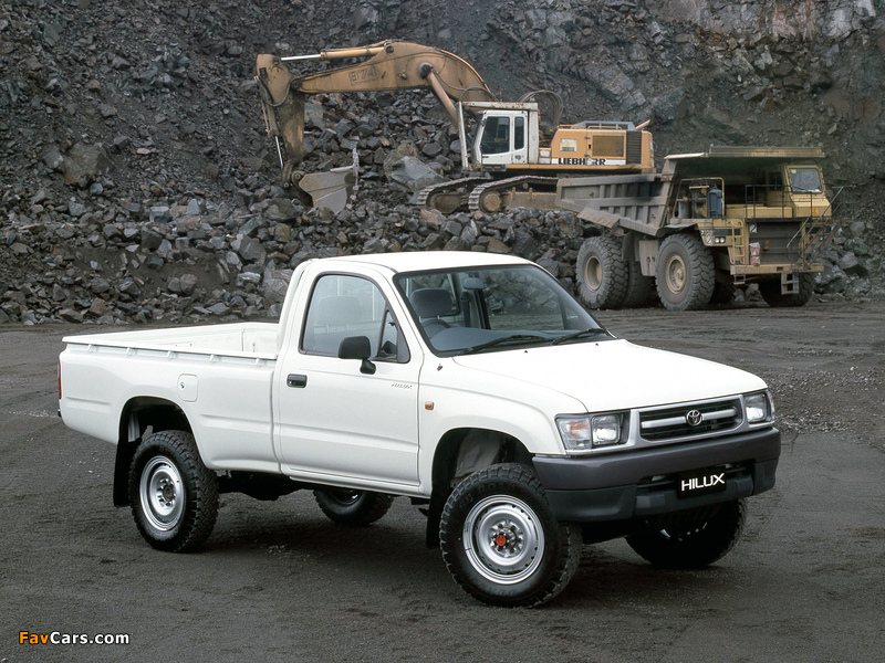 Toyota Hilux Single Cab AU-spec 1997–2001 images (800 x 600)