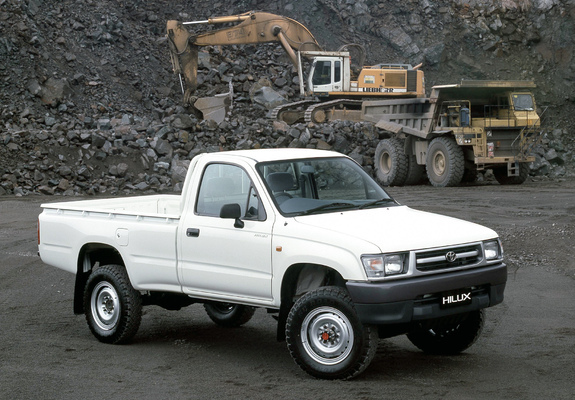 Toyota Hilux Single Cab AU-spec 1997–2001 images