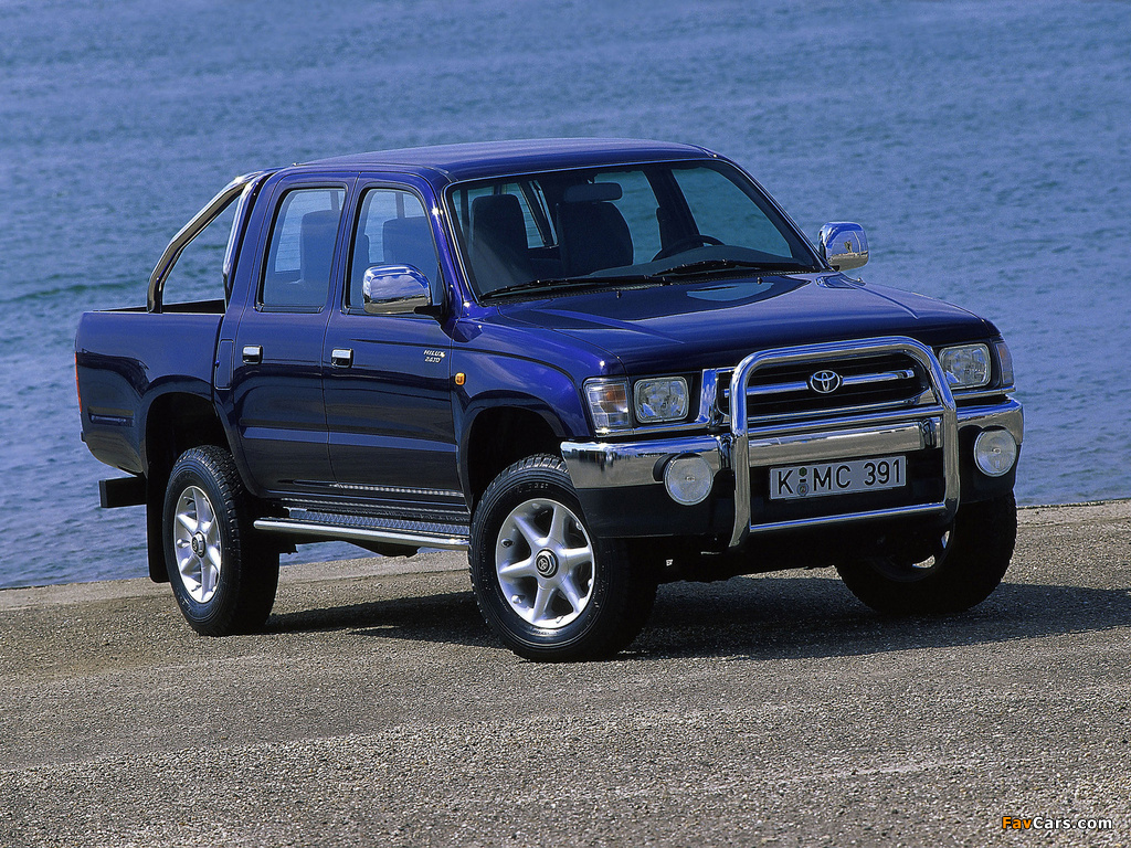 Toyota Hilux Double Cab 1997–2001 photos (1024 x 768)
