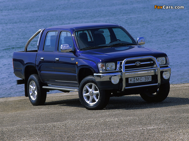 Toyota Hilux Double Cab 1997–2001 photos (640 x 480)
