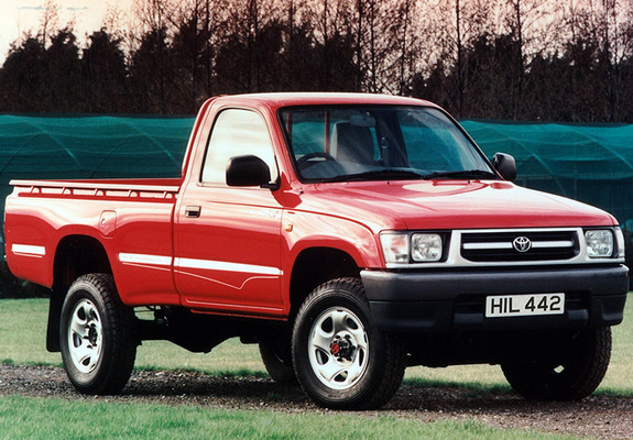 Toyota Hilux Regular Cab UK-spec 1997–2001 photos