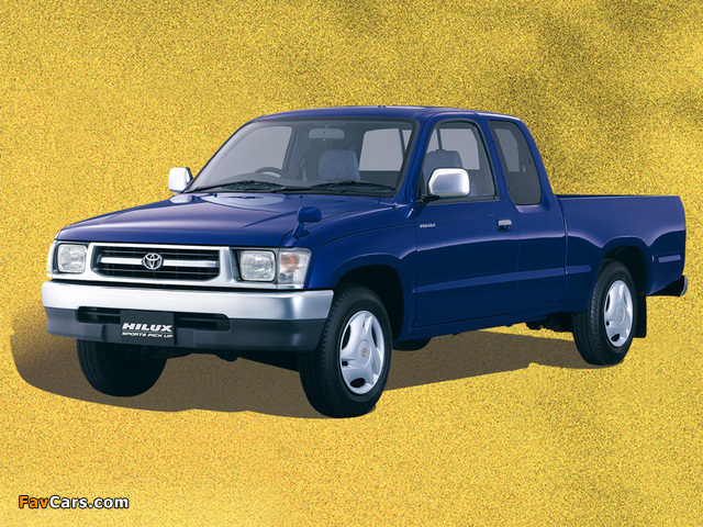 Toyota Hilux Xtra Cab JP-spec 1997–2001 pictures (640 x 480)