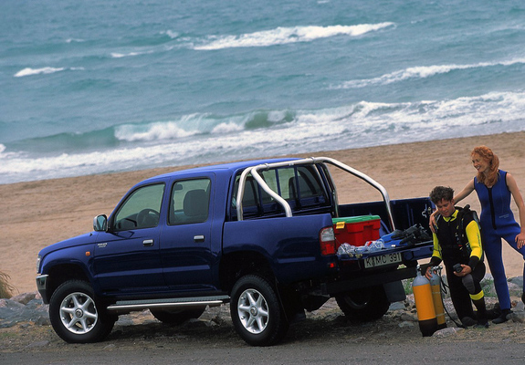 Toyota Hilux Double Cab 1997–2001 pictures