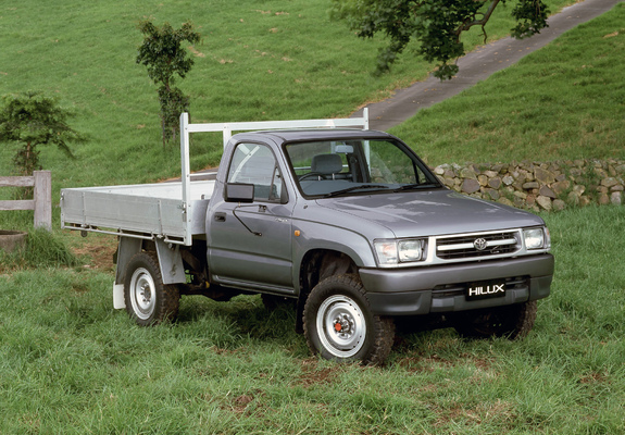Toyota Hilux Single Cab Chassis AU-spec 1997–2001 wallpapers