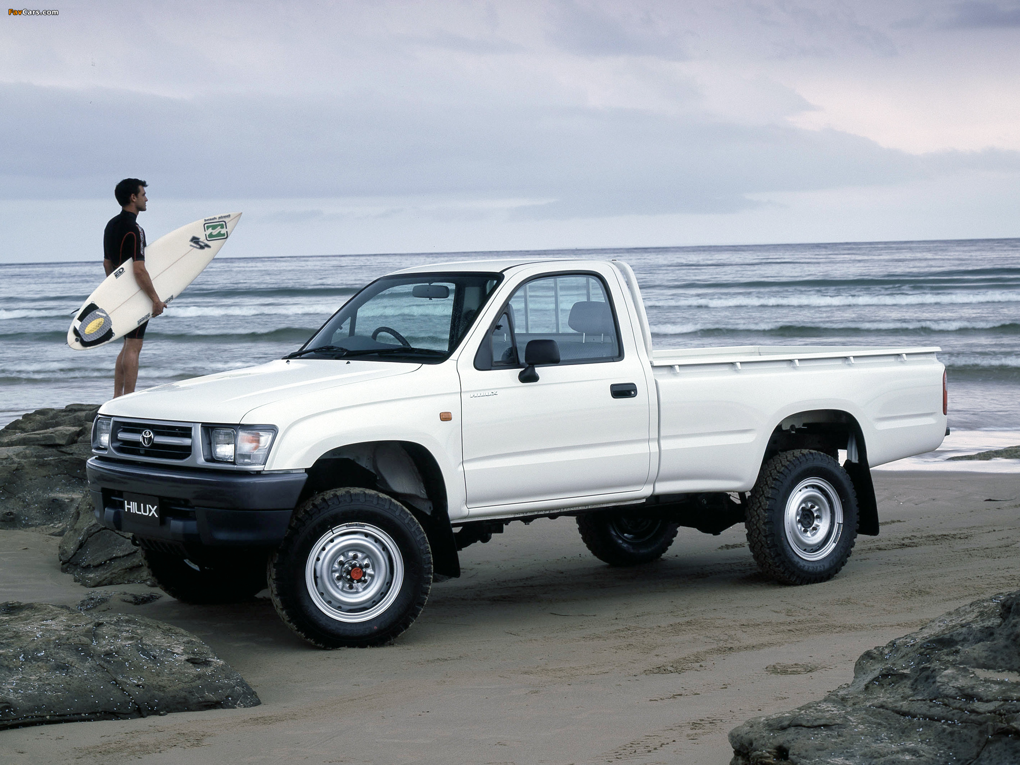 Toyota Hilux Single Cab AU-spec 1997–2001 wallpapers (2048 x 1536)