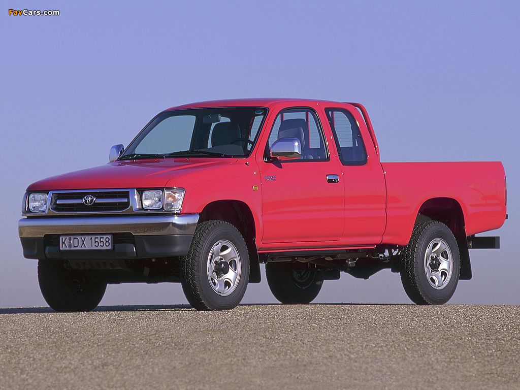 Toyota Hilux Xtra Cab 1997–2001 wallpapers (1024 x 768)