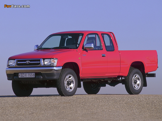 Toyota Hilux Xtra Cab 1997–2001 wallpapers (640 x 480)