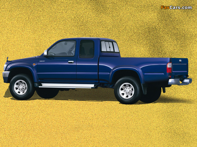Toyota Hilux Xtra Cab JP-spec 1997–2001 wallpapers (640 x 480)