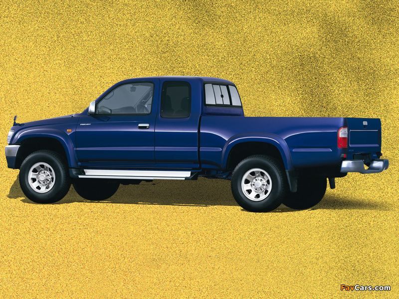 Toyota Hilux Xtra Cab JP-spec 1997–2001 wallpapers (800 x 600)