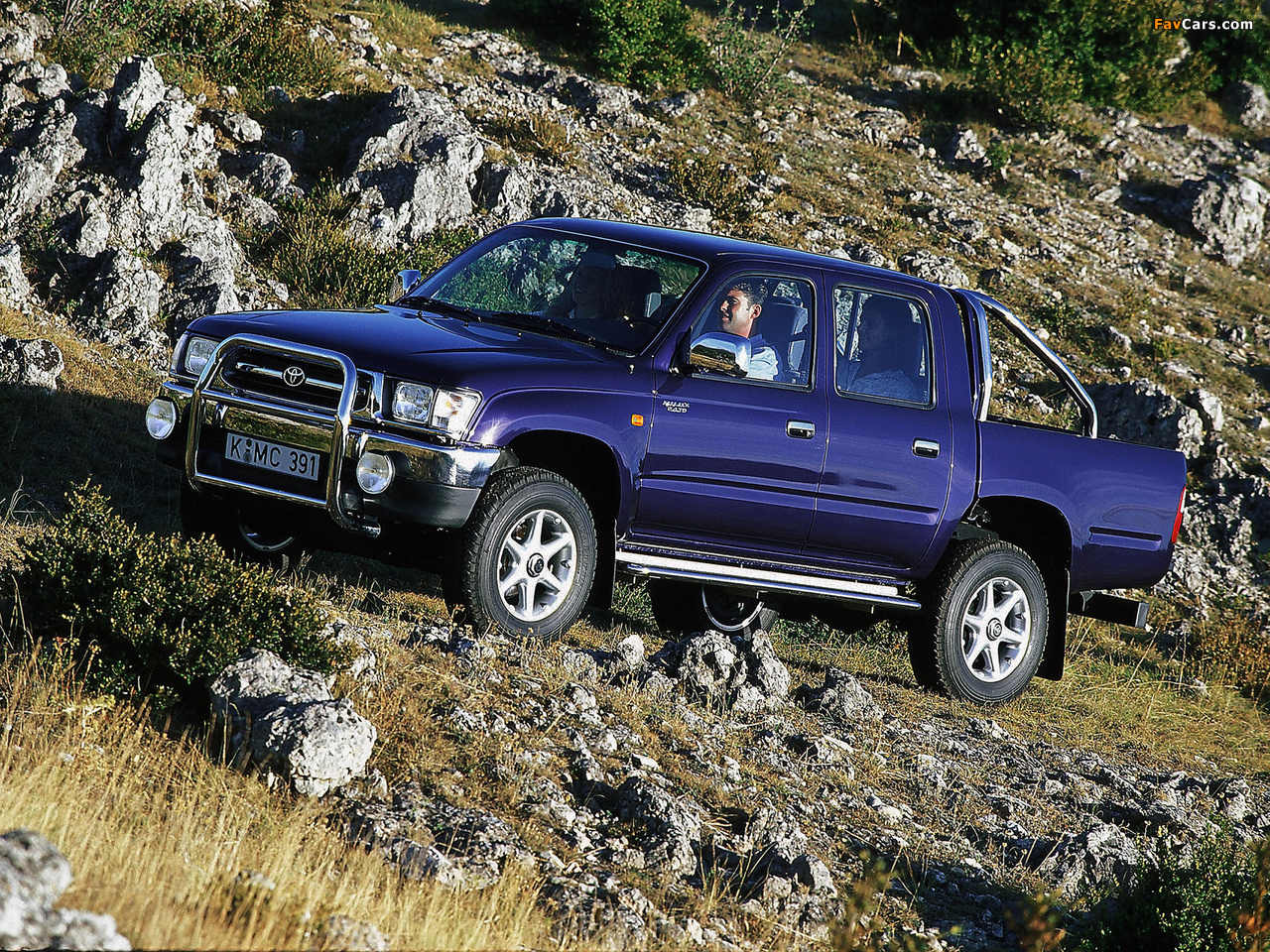 Toyota Hilux Double Cab 1997–2001 wallpapers (1280 x 960)