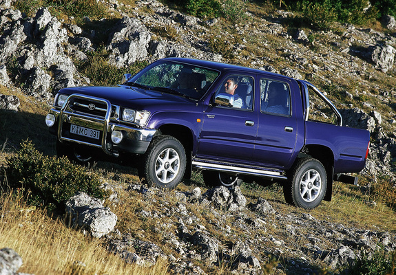 Toyota Hilux Double Cab 1997–2001 wallpapers