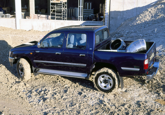 Toyota Hilux Double Cab UK-spec 1997–2001 wallpapers