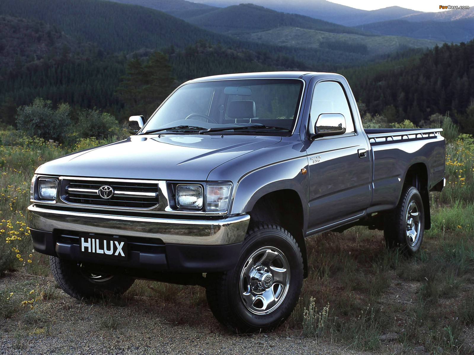 Toyota Hilux Single Cab AU-spec 1997–2001 wallpapers (1600 x 1200)