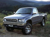 Toyota Hilux Single Cab AU-spec 1997–2001 wallpapers