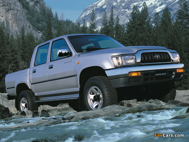 Toyota Hilux 3.0 KZ-TE Double Cab 4WD BR-spec 2001–05 images (640 x 480)