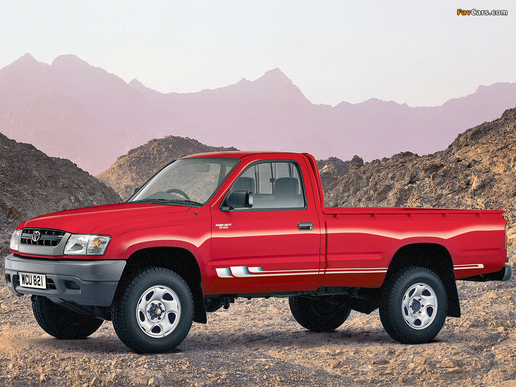 Toyota Hilux Regular Cab UK-spec 2001–05 images (1024 x 768)