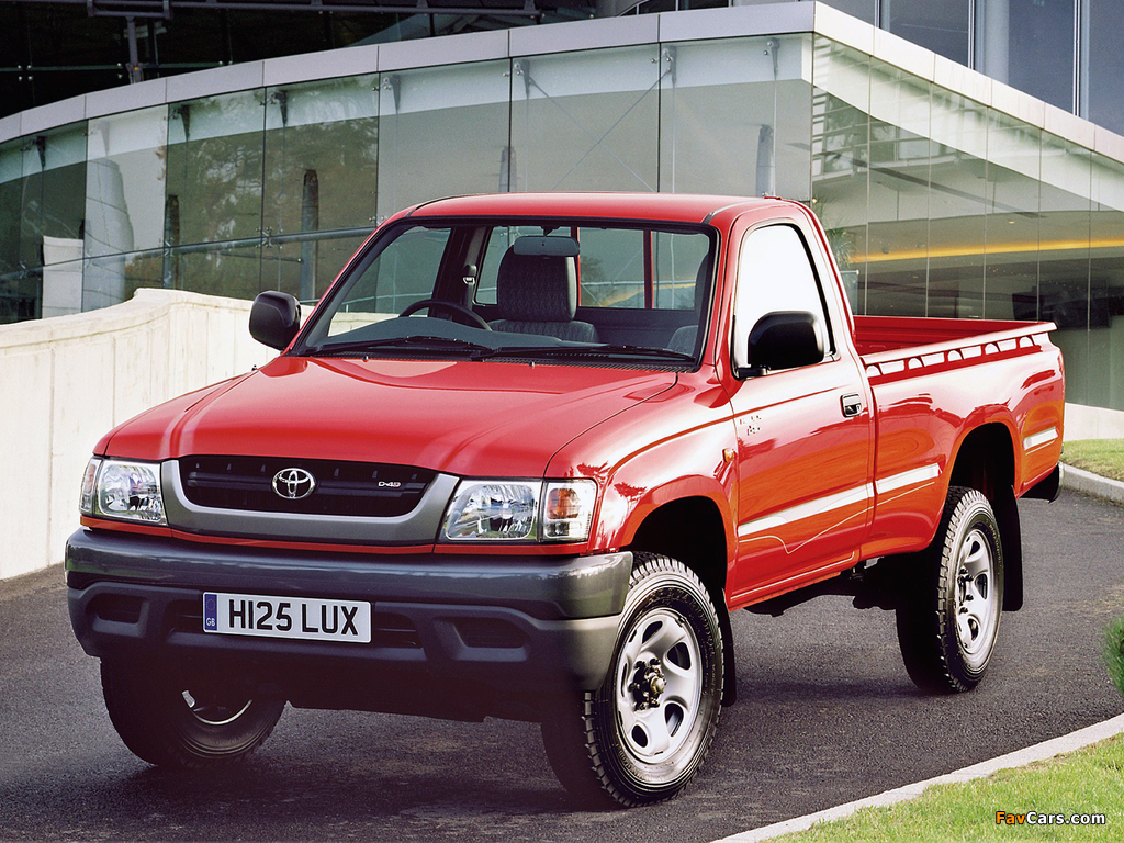 Toyota Hilux Regular Cab UK-spec 2001–05 photos (1024 x 768)