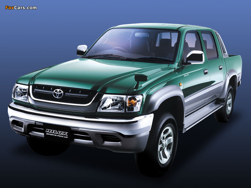 Toyota Hilux Double Cab 2001–05 pictures (800 x 600)