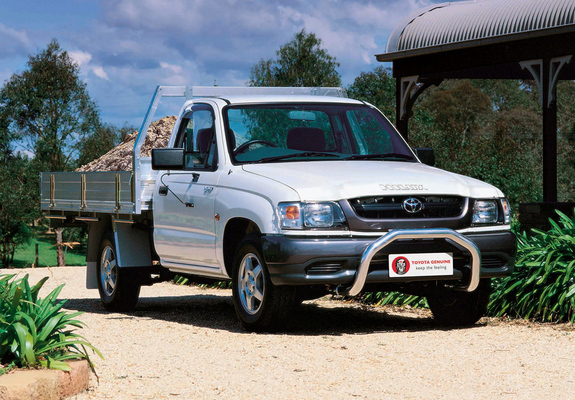 Toyota Hilux Single Cab Chassis AU-spec 2001–05 wallpapers