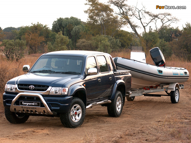 Toyota Hilux 2700i Legend 35 Double Cab 2004 photos (640 x 480)