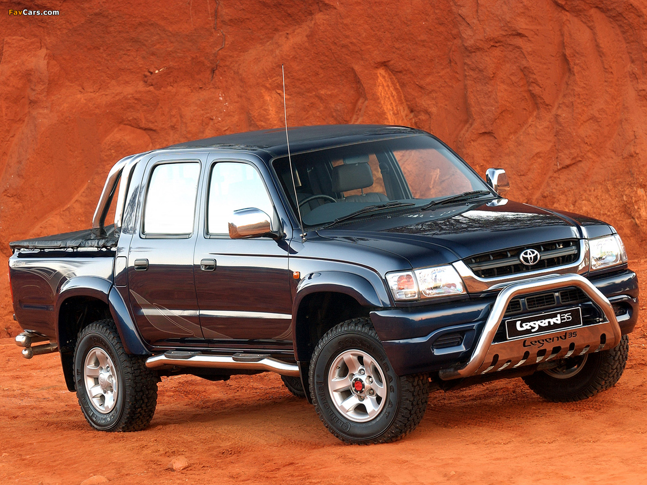 Toyota Hilux 2700i Legend 35 Double Cab 2004 pictures (1280 x 960)