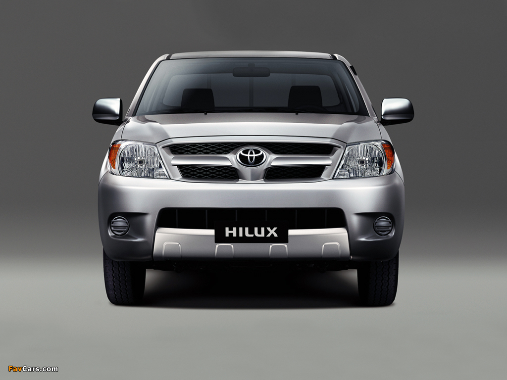 Toyota Hilux Regular Cab 2005–08 images (1024 x 768)