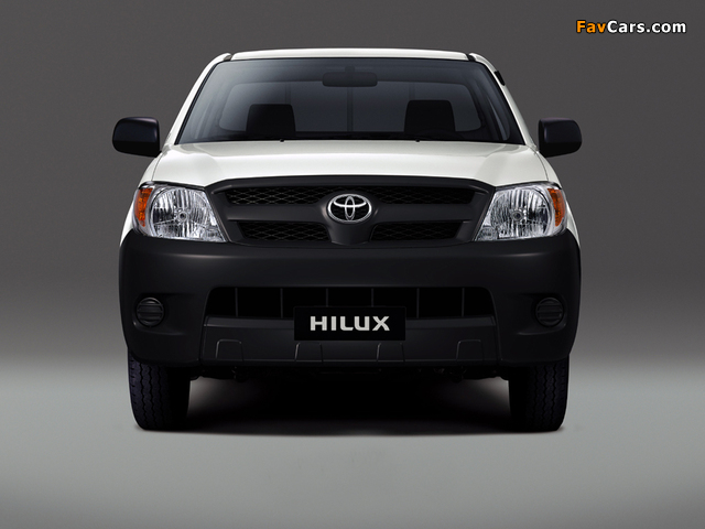 Toyota Hilux Regular Cab 2005–08 images (640 x 480)