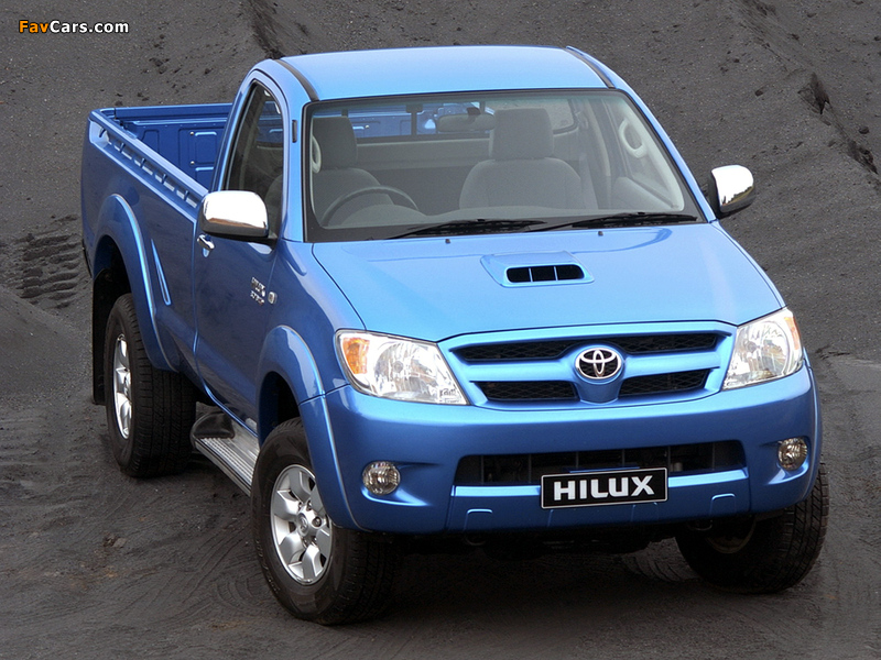 Toyota Hilux Single Cab ZA-spec 2005–08 images (800 x 600)
