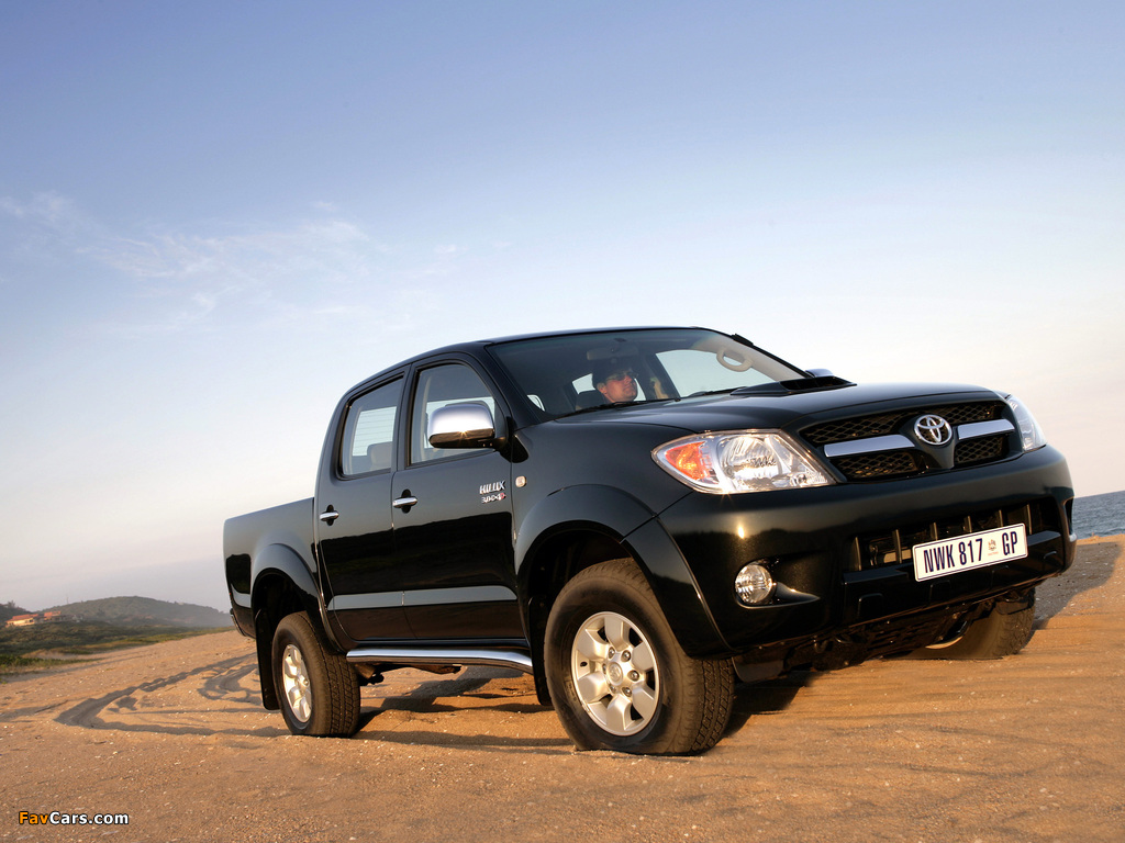 Toyota Hilux Double Cab 2005–08 images (1024 x 768)