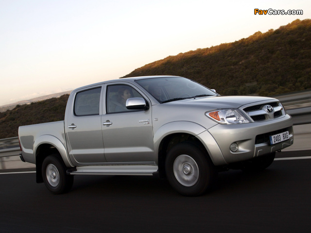 Toyota Hilux Double Cab 2005–08 images (640 x 480)