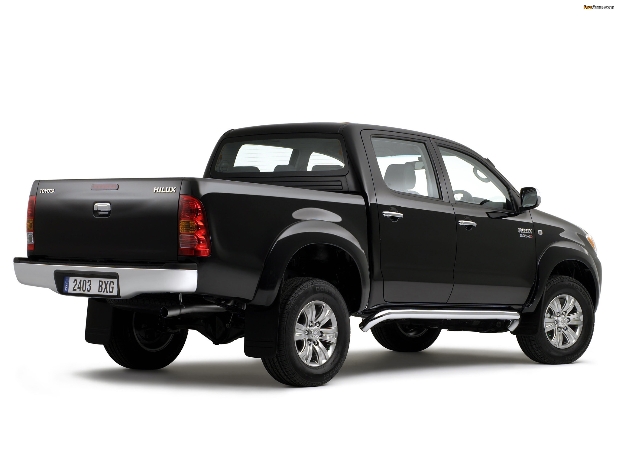 Toyota Hilux Double Cab UK-spec 2005–08 photos (2048 x 1536)