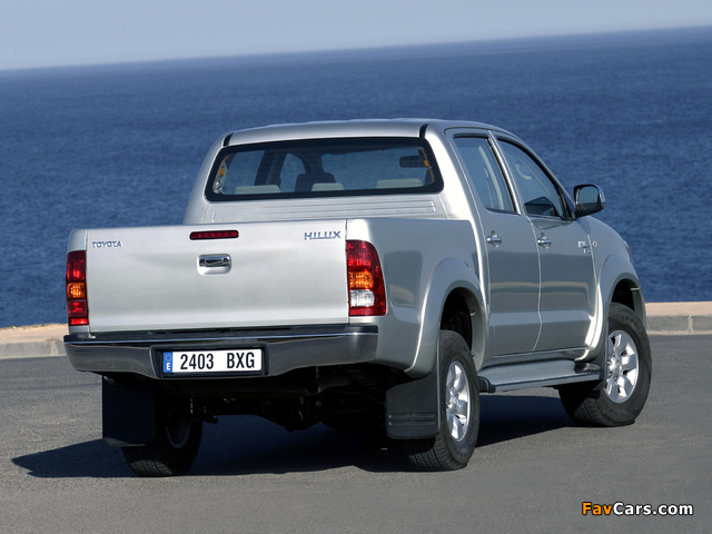 Toyota Hilux Double Cab 2005–08 photos (640 x 480)
