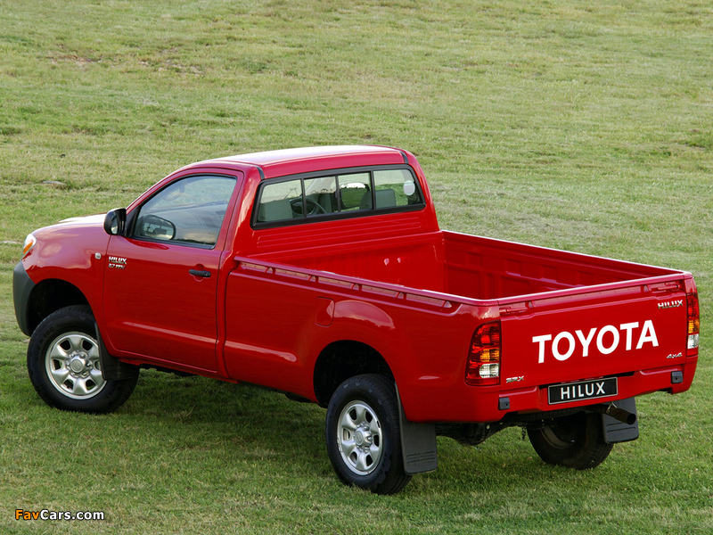 Toyota Hilux Regular Cab ZA-spec 2005–08 pictures (800 x 600)