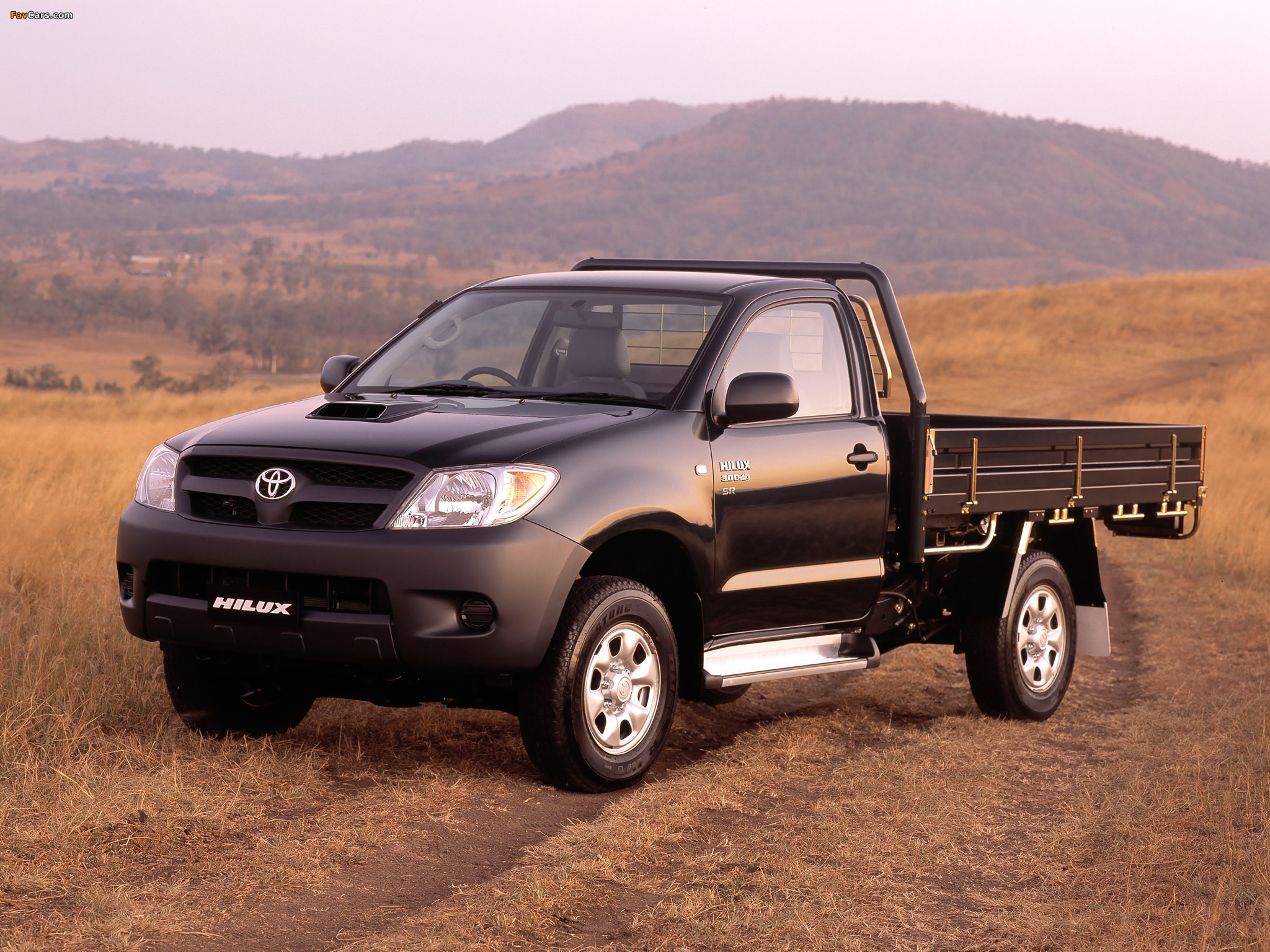 Toyota Hilux Single Cab Chassis AU-spec 2005–08 pictures (2048 x 1536)
