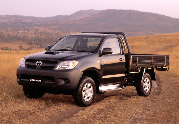 Toyota Hilux Single Cab Chassis AU-spec 2005–08 pictures