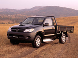 Toyota Hilux Single Cab Chassis AU-spec 2005–08 pictures