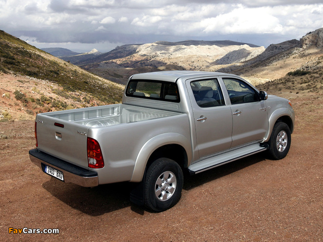 Toyota Hilux Double Cab 2005–08 pictures (640 x 480)